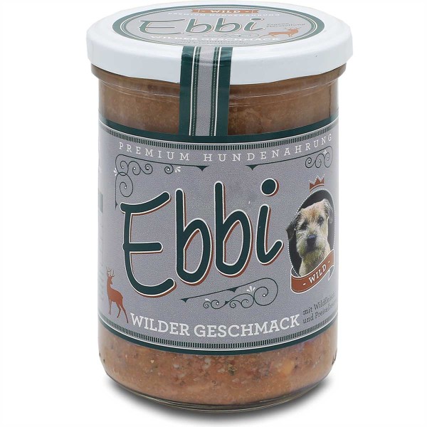 Ebbi - Wilder Geschmack für den Hund 400g